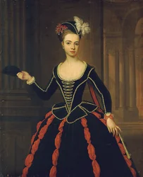Portræt af Hon. Fru William Townshend