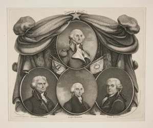 (Washington) Thomas Jefferson. - James Madison. - John Adams