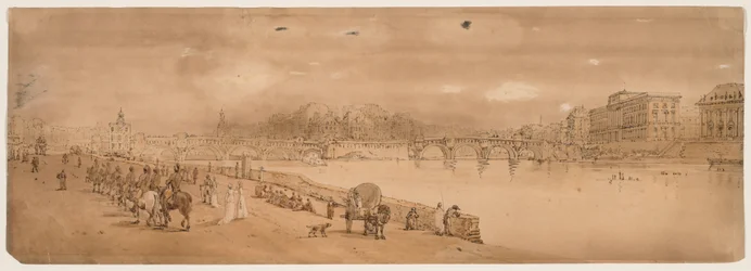 Et udvalg af tyve af de mest maleriske udsigter i Paris, 1802.