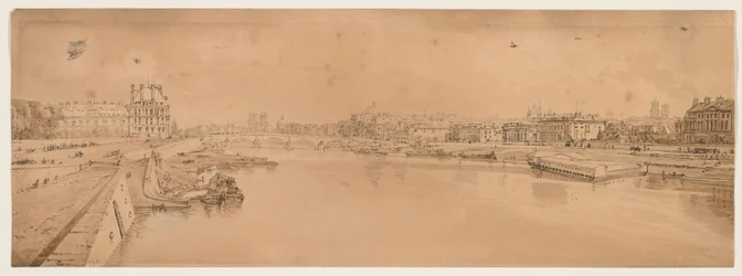 Et udvalg af tyve af de mest maleriske udsigter i Paris, 1802.