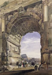 Titusbuen, Rom, 1842