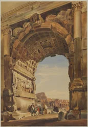 Titusbuen og Colosseum, Rom