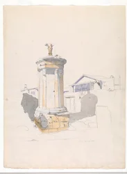 Det Choragiske Monument i Lysicrates, Athen