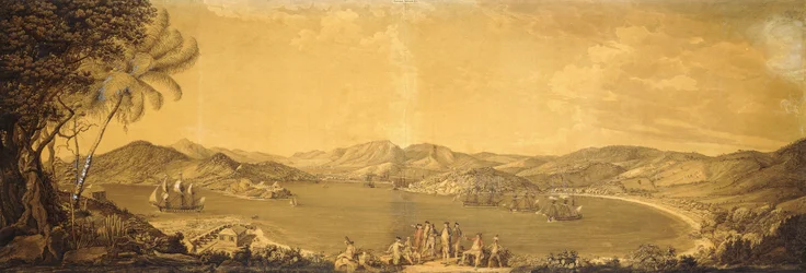 Udsigt over Antigua: English Harbour, Freeman