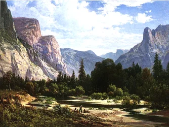 Paiute-indianerne hviler, 1866