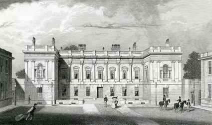 Burlington House, Royal Academy of Arts, Piccadilly, London, ca. 1829-31