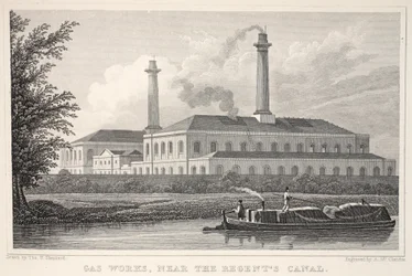 Gas Works, nær Regents Canal, fra pubben 