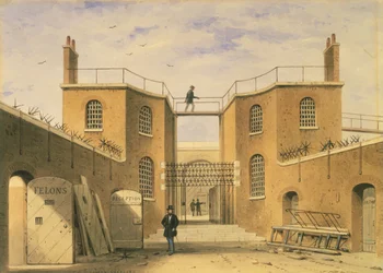 Rettelseshuset, Clerkenwell, London, c1850
