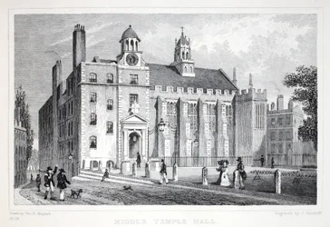Middle Temple, fra pubben 