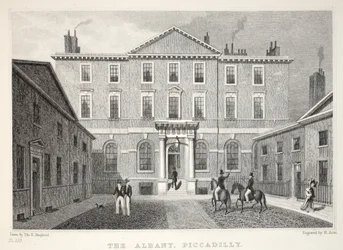 Albany, Piccadilly, fra pubben 