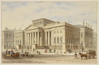 The Royal Manchester Institution, ca. 1836 (akvarel på papir)