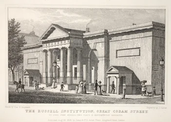 The Russell Institution, Great Coram Street, fra pubben "London and it