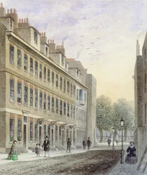 Udsigt over Fludyer Street, mod St. James