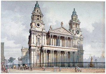 Vestfronten af St Paul