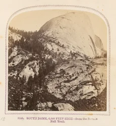 South Dome, 6.000 fod høj - fra Nevada Fall Trail