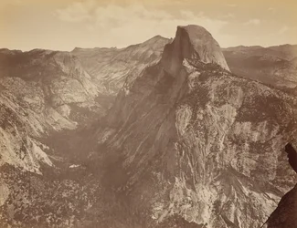 [Half Dome fra Glacier Point, Yosemite].