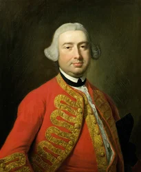 Portræt af John Beard (ca. 1717-91), skuespiller og sanger.
