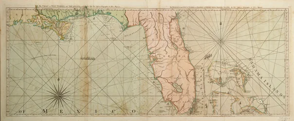 Kort over Florida