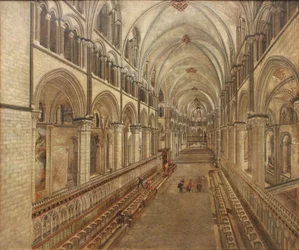 Katedralen i Canterbury, set mod øst