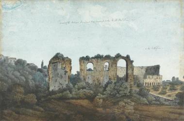 Claudian Aquedukt og Colosseum