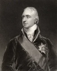 Charles Whitworth, 1. Earl Whitworth, graveret af Henry Robinson (fl.1827-72), fra 