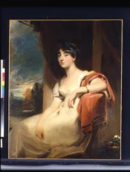 Miss Harriet Clements (olie på lærred)