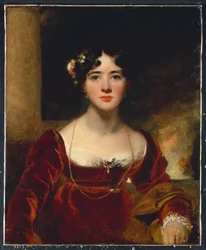 Portræt af fru John Allnutt, ca. 1810-15