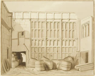 Bagsiden af «Colstons hus», Small Street