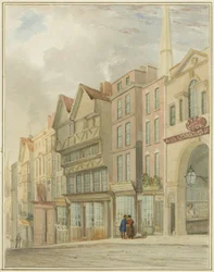 High Street med markedsporten