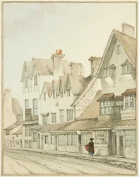 South Side of West Street, uden Lawfords Gate (blyant og akvarel på papir)