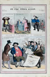 Månedsblad med karikaturer nr. 75. Eller spejlet