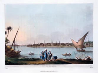 Byen Rosetta, 1801