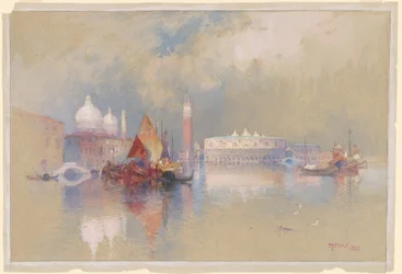 Udsigt over Venedig