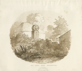 Biddulph - "Røde Kors": sepia tegning