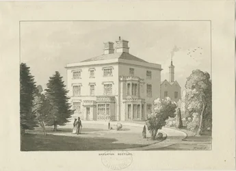Haughton Rectory: vasketegning