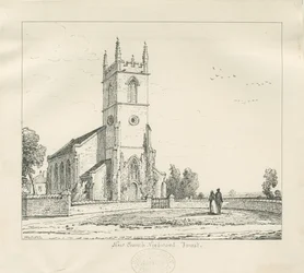 Needwood - "New Church": pentegning, 1837