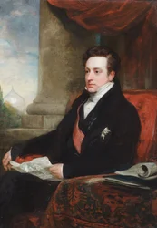 Portræt af Percy Clinton Smythe, 6. viscount Strangford