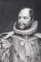 Prins Augustus Frederick, graveret af Henry Robinson (fl.1827-72) (gravering)
