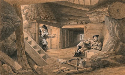 Mine i Bastion du Mat, 1856