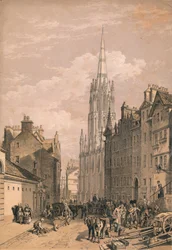 New Assembly Hall, Edinburgh, c1875