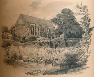 The Hall, Eltham Palace, 1902