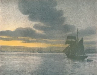 The Lower Thames, c1900