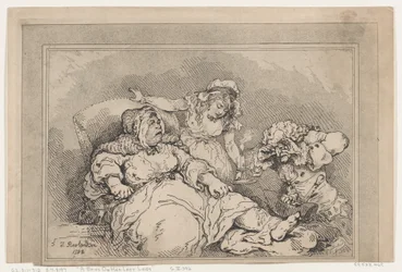 A Bawd on her Last Ben, 1792., 1792.