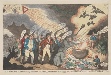 »En charme for demokratiet« – anmeldt, analyseret og tilintetgjort den 11. januar 1799 til stor forvirring for dens tilhængere