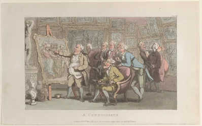 A Connoisseur, fra The Vicar of Wakefield, maj 1817., maj 1817.
