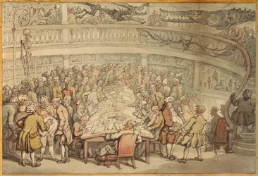 En samtale i "Surgeons Hall", Old Bailey, London