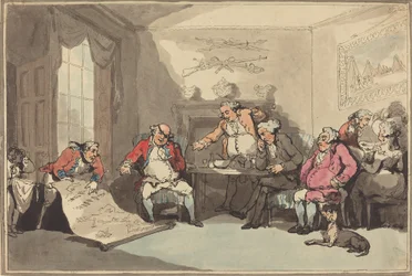 Et Militsmøde, sandsynligvis 1799.