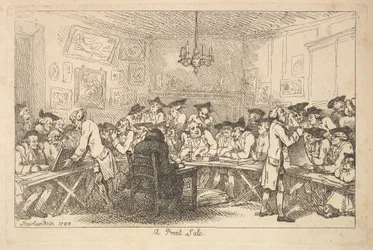 A Print Sale - A Night Auction, 1788.
