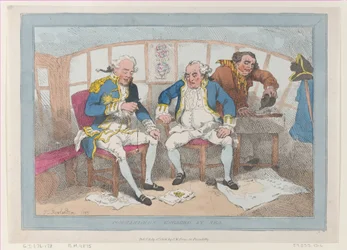 Commanders Engaged at Sea, [1785], genudgivet 1. juli 1802., [1785], genudgivet 1. juli 1802.