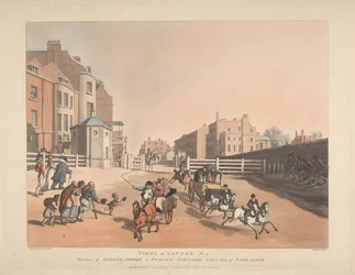 Indgangen fra Oxford Street eller Tyburn Turnpike (nr. 4)